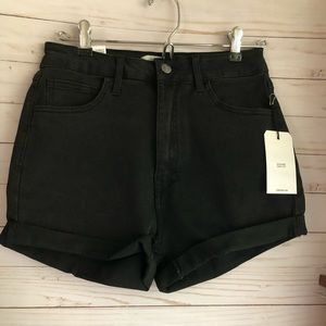 NWT Black High Waisted shorts!